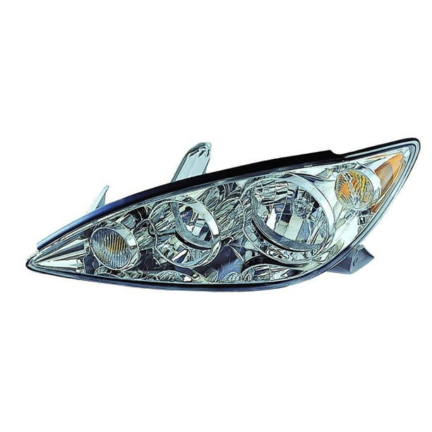 Depo 312-1182L-USN1 Toyota Camry Driver Side Replacement Headlight Unit without Bulb 02-00-312-1182L-USN1 